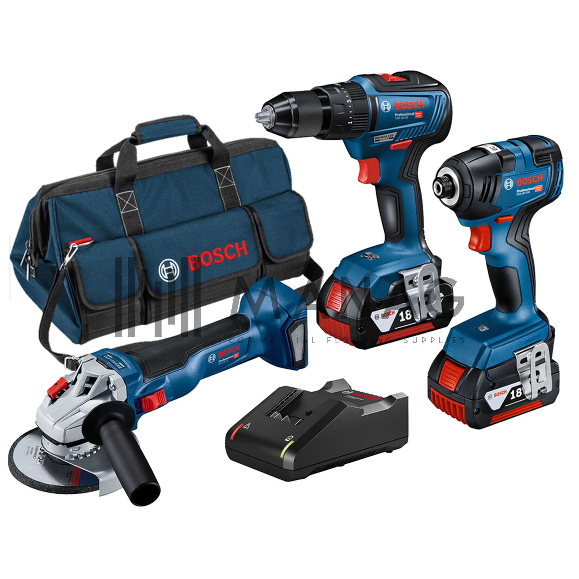 Bosch 18V 3 Piece Combo Kit Manag Distributors