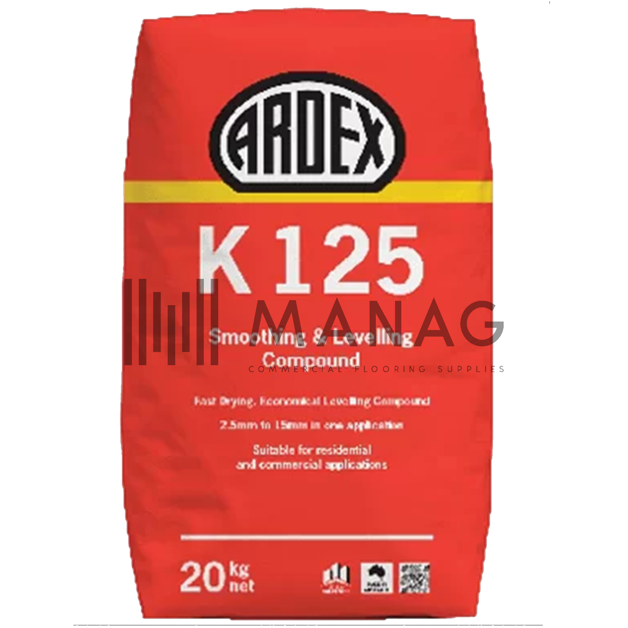 K125 Smoothing & Levelling Compound 20kg – Manag Distributors