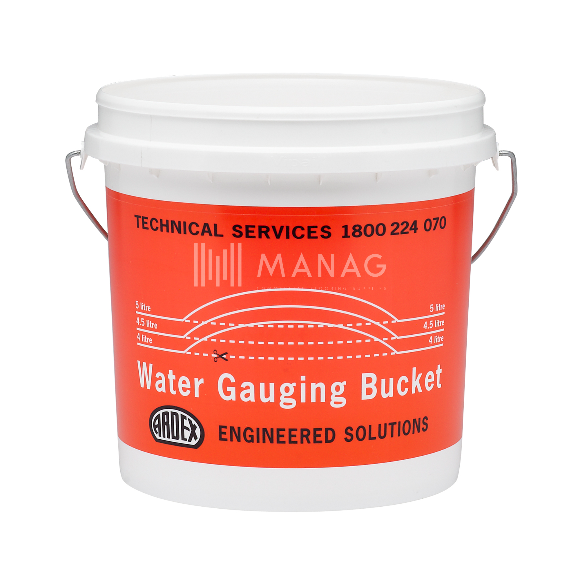 Water Measuring Pail 10L – Manag Distributors